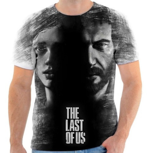 Camiseta Camisa Personalizada The Last Of Us 6 Jogo Game Ps3