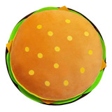 Cojín Relleno De Hamburguesa Para Sala De Estar, Regalo Y Of