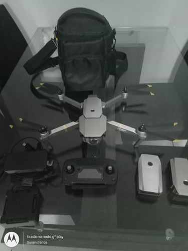 Drone Dji Mavic Pro Platinum Fly More Combo Com Câmera