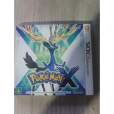 Pokémon X Original 3ds Com Capa Luva 