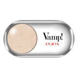 Sombra De Ojos Pupa Vamp! Eyeshadow Color De La Sombra Top Coat Sparkling Gold