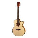 Guitarra Woodsoul Atlas 40 Abeto/nogal/caoba/techwood