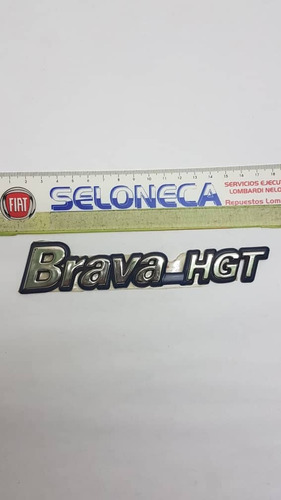 Emblema Logo Brava_hgt Fiat Foto 3