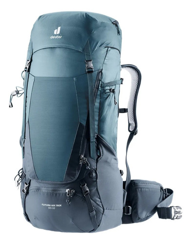 Mochila Cargueira Futura Air Trek 60+10 Litros + Capa Deuter