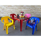 Conjunto De Mesa E Cadeiras Poltrona Infantil - Goiania