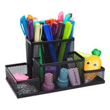 Organizador Mesa Porta Caneta Escritório Treco Lápis Clips