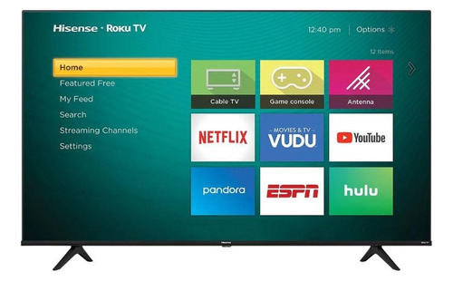 Smart Tv Hisense 58r6e3 Pantalla 58 Pulgadas 4k Roku Tv