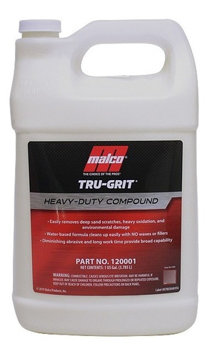 Pulimento Corte Grueso Tru-grit Malco