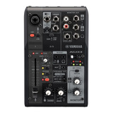 Mesa De Som Com Interface Usb Ag03 Mk2 B - Yamaha 