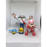 Lote Figuras De Megaman, Metaur, Beat, Dr Willy, Rush