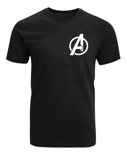 Polera Estampada Avengers, Logo, Héroes Romanosmodas