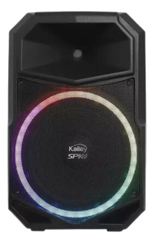 Parlante Kalley Spk200pn Negro 200w Bluetooth Luz Led