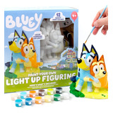 Bluey Paint Your Own Light-up Figurine, Bluey & Bingo Nig