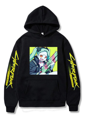 Sudaderas Con Capucha Rebecca Merch De Cyberpunk Edgerunners