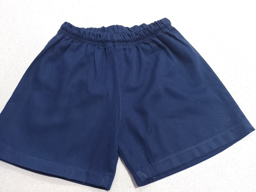 Short Colegial Azul Talle 4