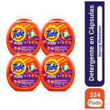 Tide Detergente Capsulas Pods Sm Caja De 4 Envases X 81 Ct