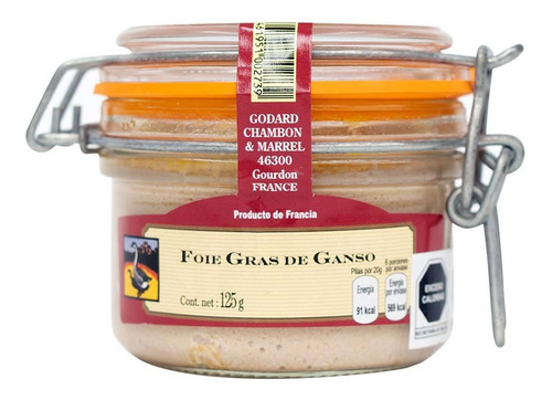 Foie Gras Godard Ganso 125 G