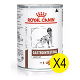 Alimento Royal Canin Gastrointestinal Low Fat 410g Pack X4