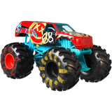 Hot Wheels Monster Truck Demo Derby Escala 1:64