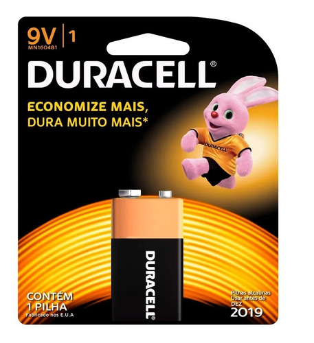 Bateria 9v Duracell