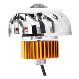 Proyector De Faro Led Para Motocicleta, Lente Dual Angel Dev