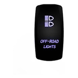 Tecla Luces Nauticas Universal Con Blacklight Off Road