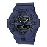Relógio Casio Masculino G-shock Ga700ca2adr Cor Da Correia Azul