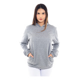 Blusa Top Moletom Feminino Balada Capuz Polo Marine Original