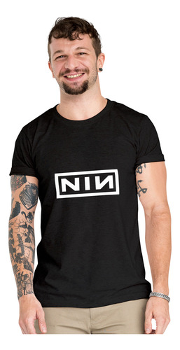 Polera Nine Inch Nails Nin Musica Algodón Orgánico Wiwi