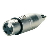 Adaptador Canon Xlr Hembra A Rca Macho Copla