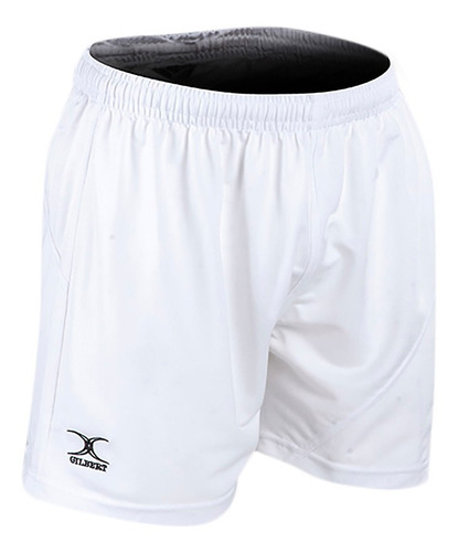 Short De Rugby Gilbert Match Kritten Blanco Solo Deportes