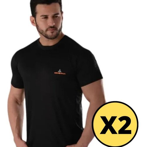 Remeras Deportivas Hombre Urban Luxury X 2 Unidades