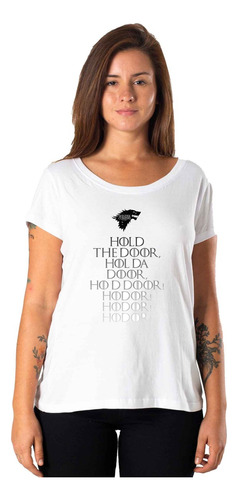 Remeras Mujer Game Of Thrones Hodor |de Hoy No Pasa| 37 S