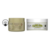 Kit Felps Máscara Marula 300g + Máscara Cachos 300g