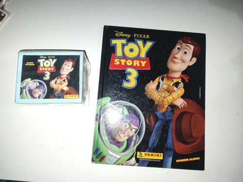 Álbum Tapa Dura Toy Story 3 Más Caja De 50 Sobres 