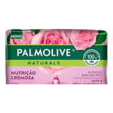 Sabonete Palmolive Naturals Nutrição Cremosa 150g Kit C/30