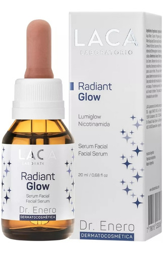 Serum Radiant Glow Con Lumiglow Nicotinamida Laca 