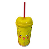 Vaso Pitillo Pikachu X12 Sorpresa Regalo Fiesta Piñata