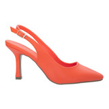 Zapatilla Paulina Color Naranja