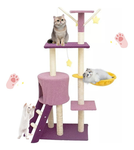 Árbol Para Gatos, Rascador Para Gatos, Torre Pare Gato, Gimn