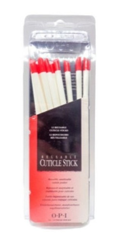 Repujador De Cuticulas Opi - Im262 - Cuticle Stick X 12