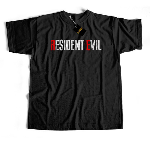 Remera Resident Evil Logo - Todos Los Talles  - 100% Algodon