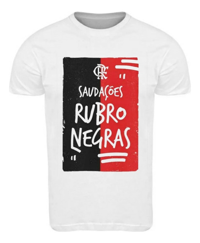 Camisa Flamengo Saudações Rubro Negra Masculina Comemorativa