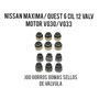 Juego Gorro Goma Sellos Valvula Nissan Maxima Quets 6cil Vg3 Nissan Quest