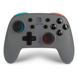 Control Inalambrico Nintendo Switch Nano Grey Neon Powera