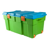 Baul 100 Litros Verde Celeste