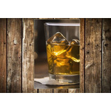 Vinilo Decorativo 40x60cm Trago Whisky On The Rocks