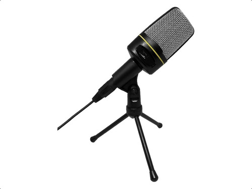 Microfono Tripode Pc Stream Grabador Voz 3.5mm Skyway M4