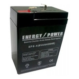 Bateria Selada 6v 4ah Energy Power Ep6-4 Selada Chumbo Ácido