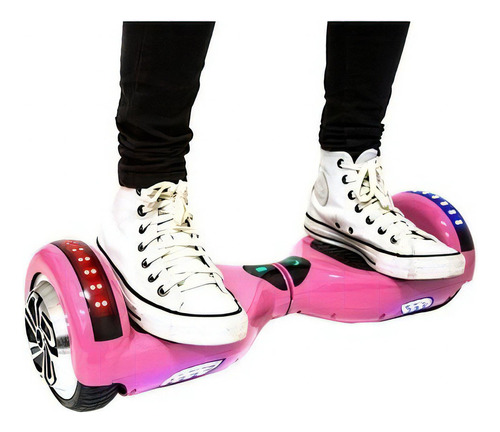 Hoverboard Bluetooth 6,5 Polegadas Rosa Hoverboardx Bolsa Cor Pink